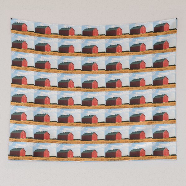 Item preview, Red Barn Clouds designed and sold by MaryLinH.