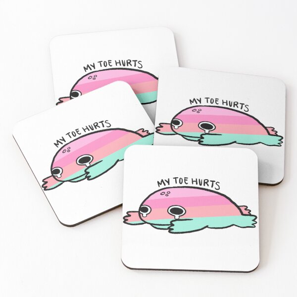 Item preview, My Toe Hurts | Popsicle Frog designed and sold by iristocat.
