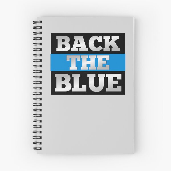 Item preview, Back the Blue Square Blue Black Freedom Police Cop  designed and sold by SGNorton.
