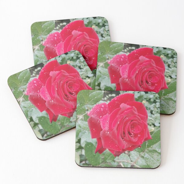 Item preview, Beautiful red rose after the rain  designed and sold by helenkaiy.