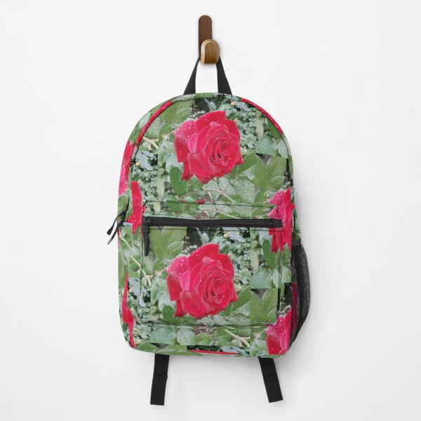 Item preview, Beautiful red rose after the rain designed and sold by helenkaiy.