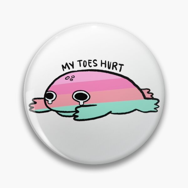 Item preview, My Toes Hurt | Popsicle Frog designed and sold by iristocat.