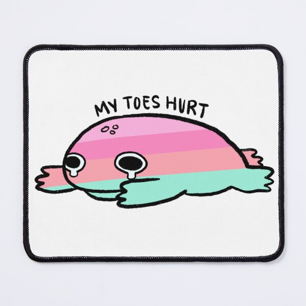 Item preview, My Toes Hurt | Popsicle Frog designed and sold by iristocat.
