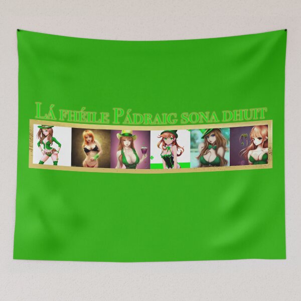 Item preview, St Patricks day. Lá Fhéile Pádraig Sona Duit designed and sold by Aloha Midori.