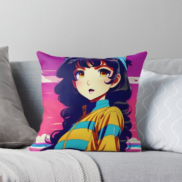 Item preview, The Vibrant Space Anime Girl designed and sold by AstroKrushStore.