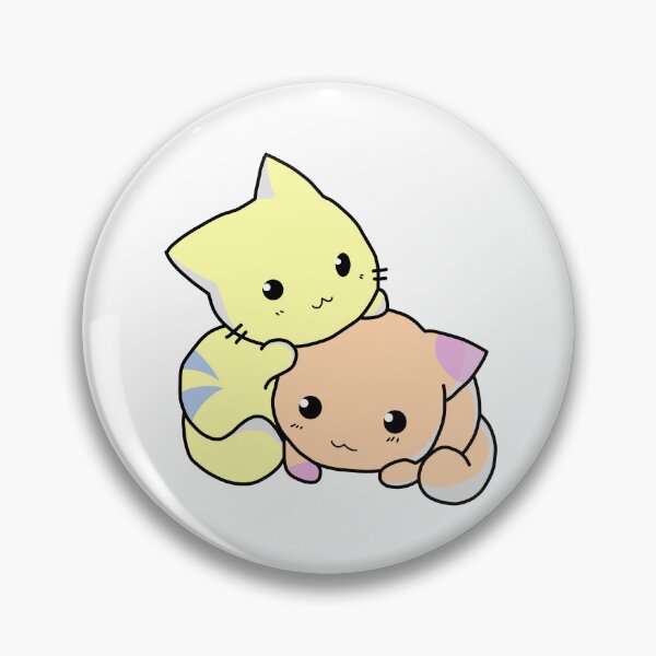 Item preview, cute orange and pink kittens designed and sold by PrintsPassion.