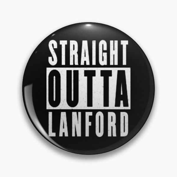 Item preview, Roseanne Inspired Funny Crossover Parody Design - Straight Outta Lanford Design designed and sold by JustincredibleT.