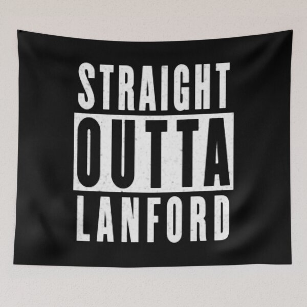 Item preview, Roseanne Inspired Funny Crossover Parody Design - Straight Outta Lanford Design designed and sold by JustincredibleT.