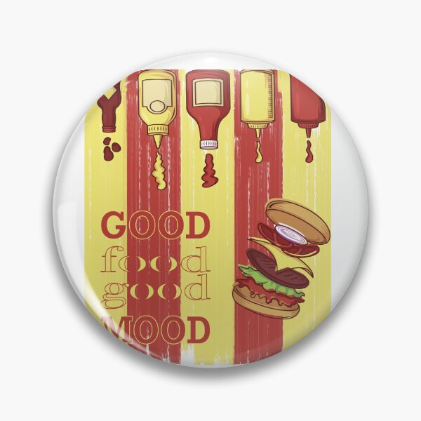 Item preview, Good Food, Good Mood: The Ultimate Burger-Themed Design designed and sold by surfingfun.