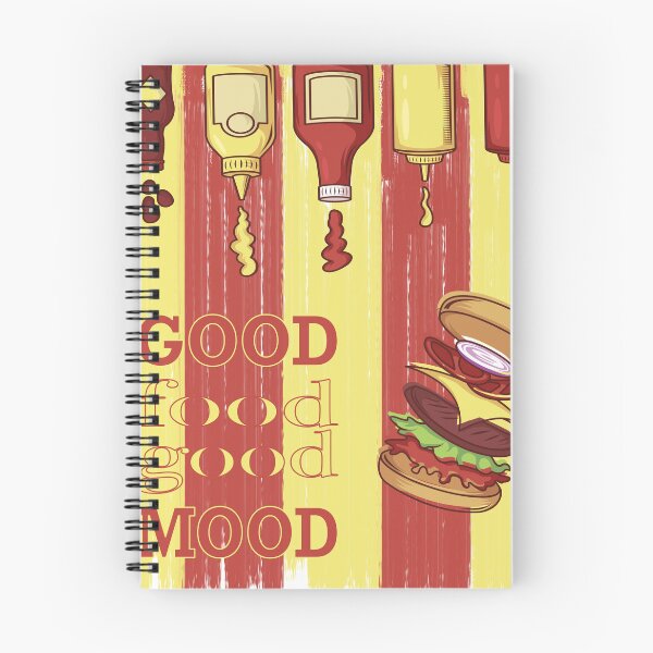 Item preview, Good Food, Good Mood: The Ultimate Burger-Themed Design designed and sold by surfingfun.