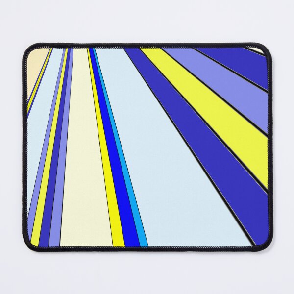 Item preview, Blue Yellow Vibrant Streaks designed and sold by LollaCaesar.