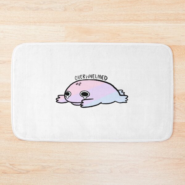 Item preview, Overwhelmed | Subtle Pastel Bisexual Frog designed and sold by iristocat.
