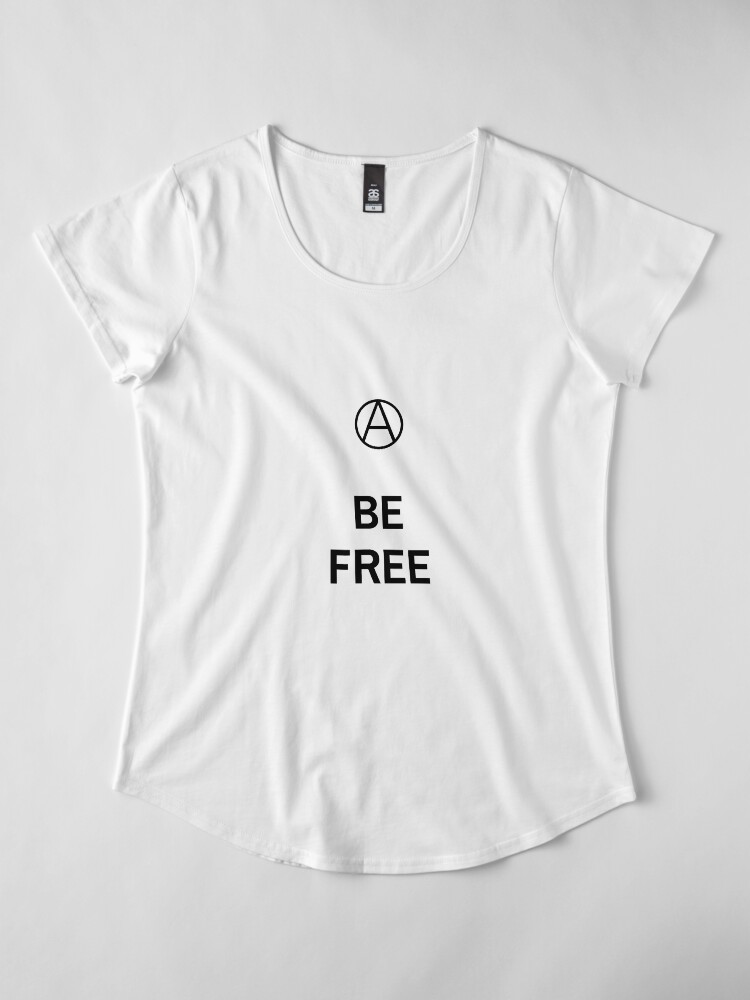 Alternate view of BE FREE Premium Scoop T-Shirt
