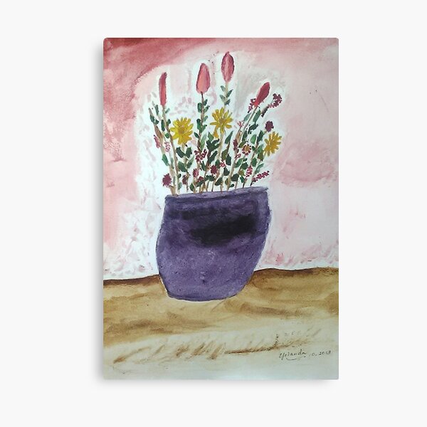 Artikel-Vorschau von Signiert von Yolanda: „Little Flowers“ Gemälde, designt und verkauft von Susan Alyn.
