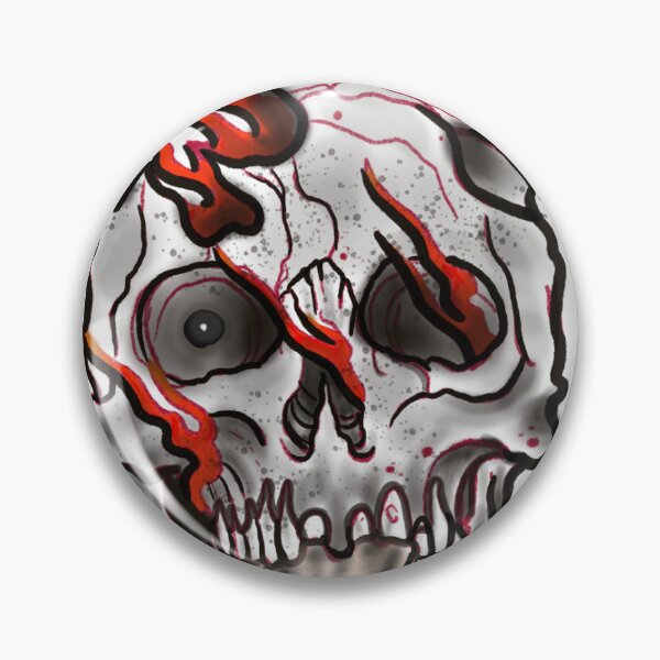 Item preview, Fiery Skull Design designed and sold by ArtByNCR.