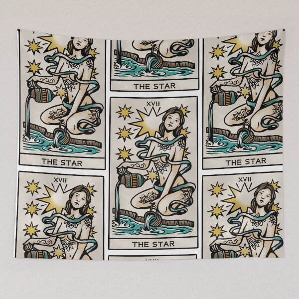 Item preview, Tarot Card *the star* designed and sold by Ghostboi54.