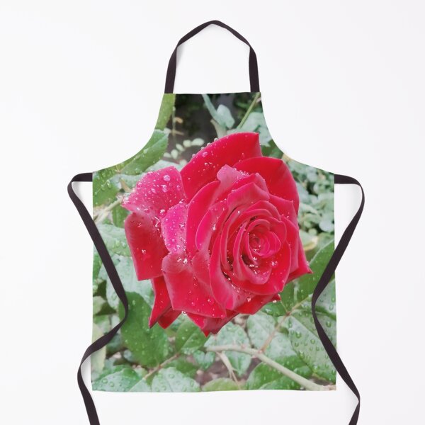 Item preview, Beautiful red rose after the rain designed and sold by helenkaiy.