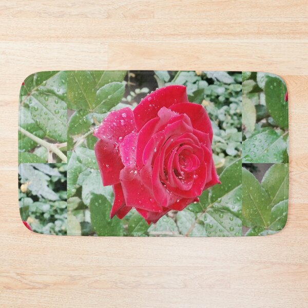 Item preview, Beautiful red rose after the rain  designed and sold by helenkaiy.