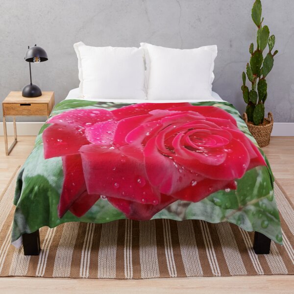 Item preview, Beautiful red rose after the rain  designed and sold by helenkaiy.