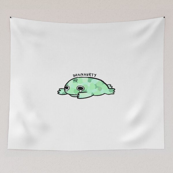 Item preview, Brain Hurty | Spotted Green Frog designed and sold by iristocat.