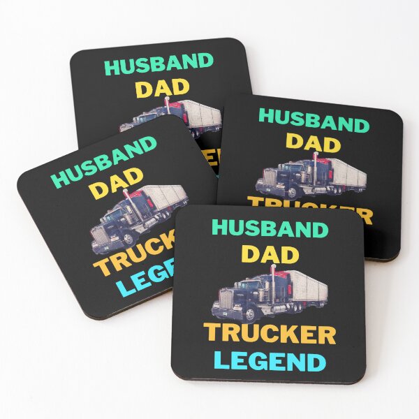 Item preview, Husband Dad Trucker Legend designed and sold by Echo Aesthetics.