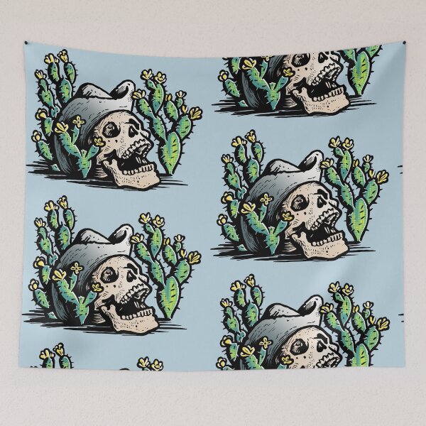 Item preview, Western Skull & Cactus designed and sold by Ghostboi54.