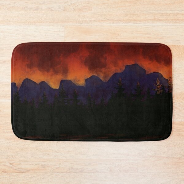 Item preview, Fire On The Mountain Hand Drawn Digital Art  designed and sold by Lartheviking.