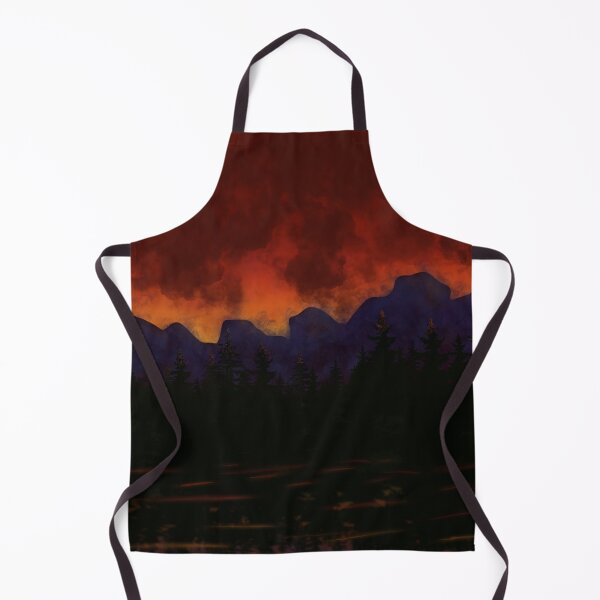 Item preview, Fire On The Mountain Hand Drawn Digital Art designed and sold by Lartheviking.