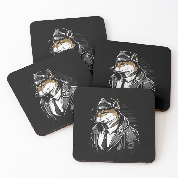 Item preview, Boss Shiba Dog With Leather Hat Leather Jacket And Suit designed and sold by adembulut.