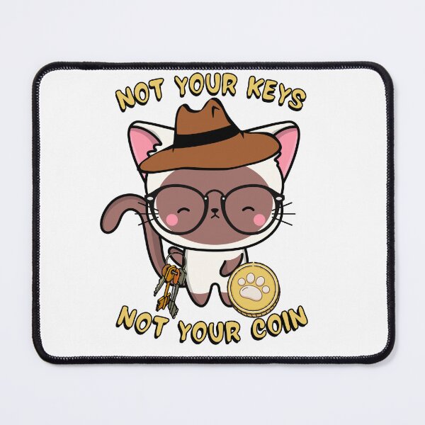 Item preview, Crypto white Cat designed and sold by Pet Station.