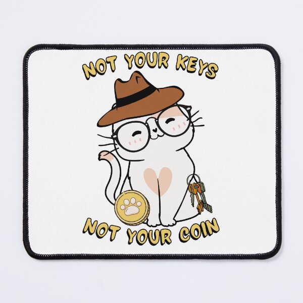 Item preview, Crypto White Cat designed and sold by Pet Station.