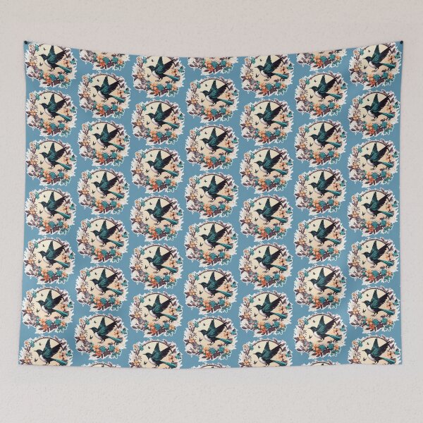 Item preview, Flying Magpie designed and sold by ZooStateofMind.