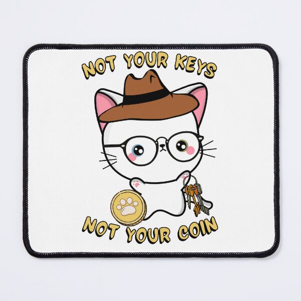 Item preview, Crypto White Cat designed and sold by Pet Station.