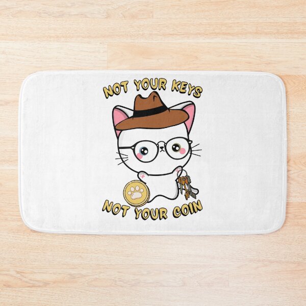 Item preview, Crypto White Cat designed and sold by Pet Station.