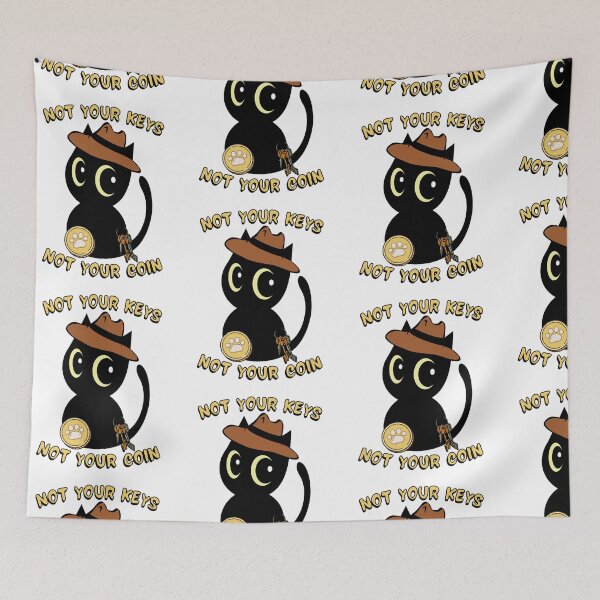 Item preview, Crypto Black Cat designed and sold by Pet Station.