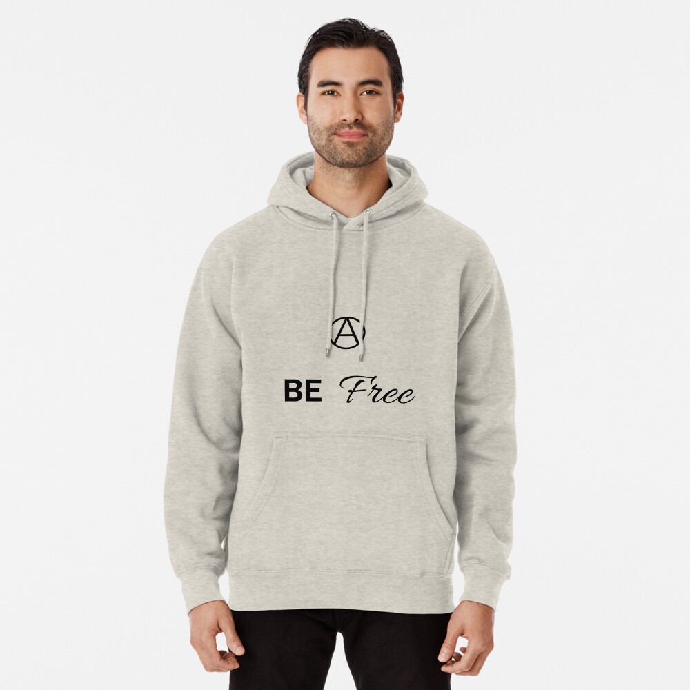 Be Free Script Pullover Hoodie