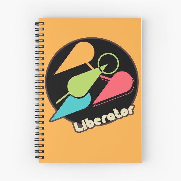 Item preview, Liberator - Dark Sticker Style designed and sold by MetalRooster.