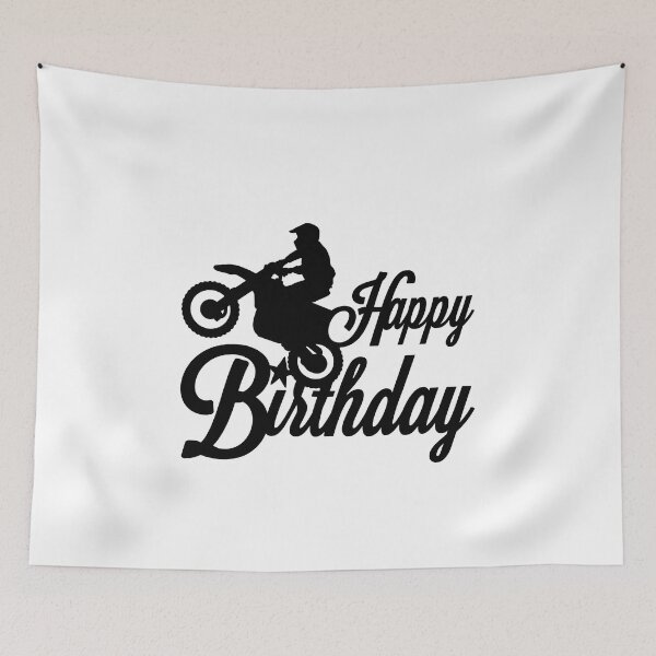 Item preview, Birthday T-Shirt, Happy Birthday T-shirt, motocross theme, Birthday Gift, Design for Man and Ladies ,Boy and Girl ,Classic T-Shirt Gift designed and sold by sixday 7day.