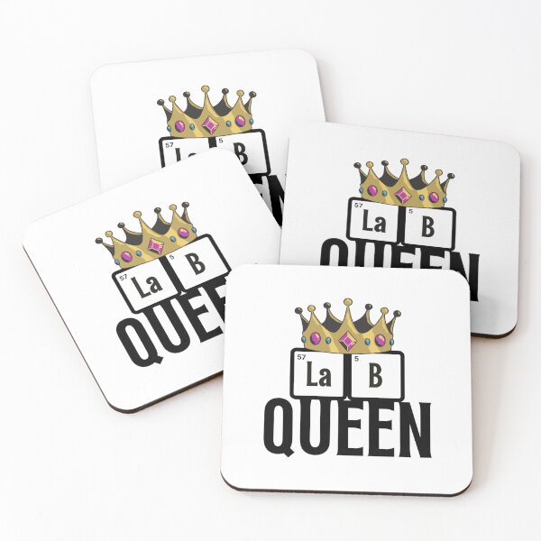 Item preview, Lab Queen in Black with Crown designed and sold by Glow Spring.