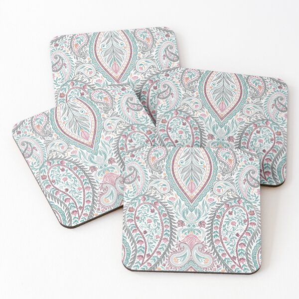 Item preview, Garden Paisley Patterns - White Background designed and sold by SemDesigns1.
