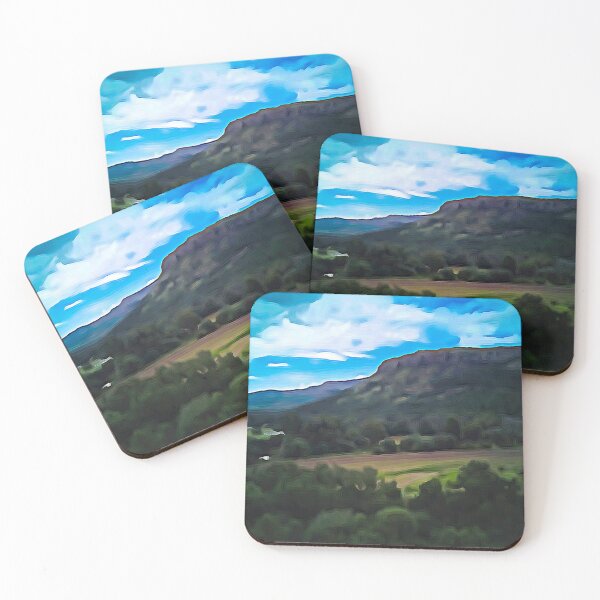 Item preview, Mountain and Clouds painting in  Oil designed and sold by Reubens-Art.