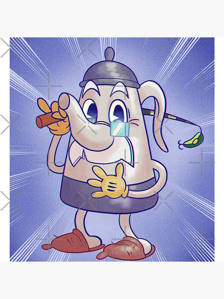 Ms. Chalice from Cuphead The Delicious Last Course Sticker for Sale by  Lego4A