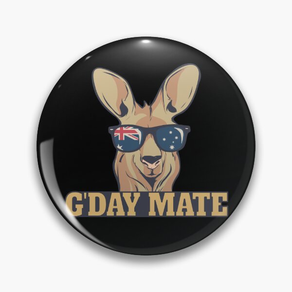 Item preview, G'Day Mate Kangaroo Aussie Australia Roo G'Day Mate Gear designed and sold by DynamicDesign.