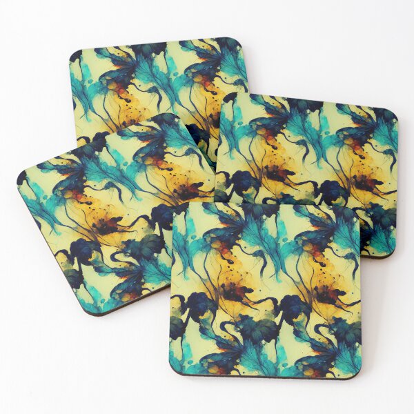 Item preview, Flores abstractas en la selva tropical (1/4) designed and sold by sabantha.