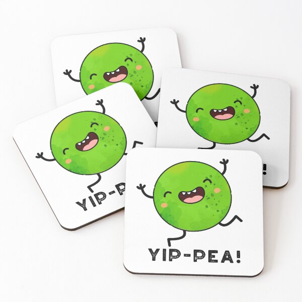 Item preview, Yip-pea Happy Pea Puns  designed and sold by punnybone.