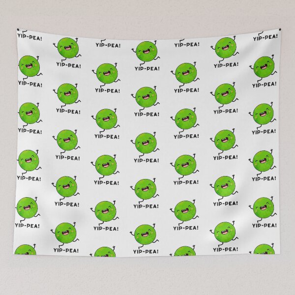 Item preview, Yip-pea Happy Pea Puns  designed and sold by punnybone.