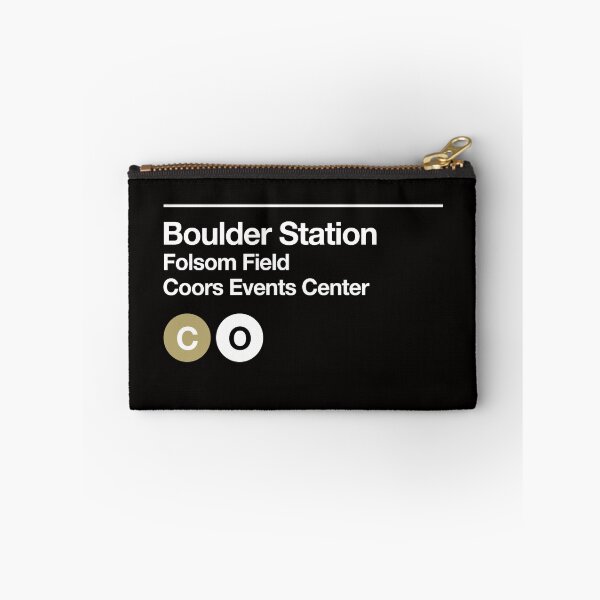 Item preview, Boulder, Colorado Sports Venues Subway Sign designed and sold by phoneticwear.