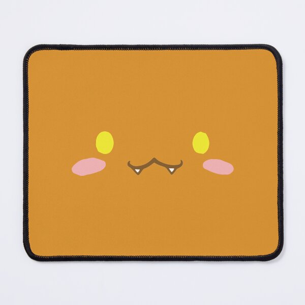 Item preview, Cute Monster Face Orange Wallpaper designed and sold by theredfoxs.