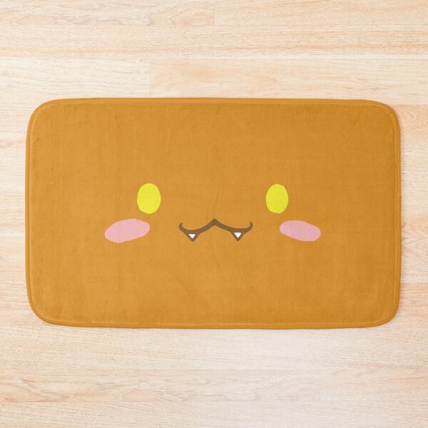 Item preview, Cute Monster Face Orange Wallpaper  designed and sold by theredfoxs.