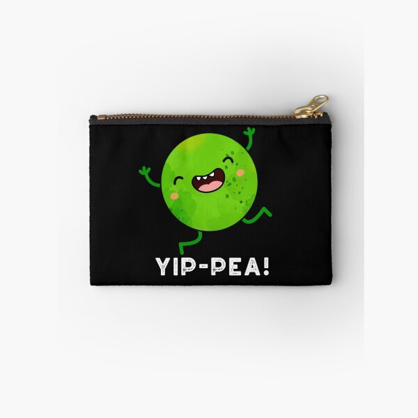 Item preview, Yip-pea Happy Pea Puns (Dark BG) designed and sold by punnybone.
